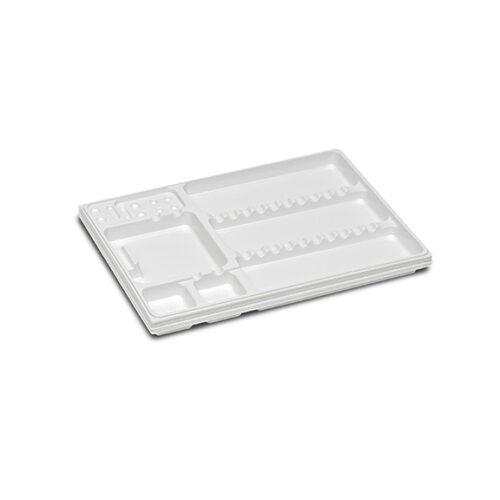 Vassoi Tray Monouso con bordo 28cm 400pz LARIDENT