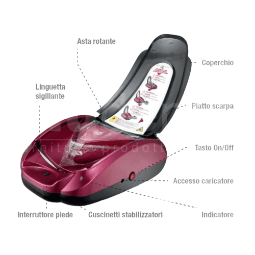 VIROSHOES dispenser automatico scarpe